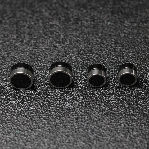 Minimalist Titanium Steel Magnetic Ear Clips For Men Women No Piercing Round Epoxy Magnet Stud Earrings Trendy Jewelry