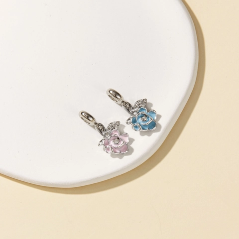 Legering Emaille Vlinder Bloem Dier Hart Charms DIY Sieraden Accessoires Hangers Voor Armband Ketting Telefoonketting