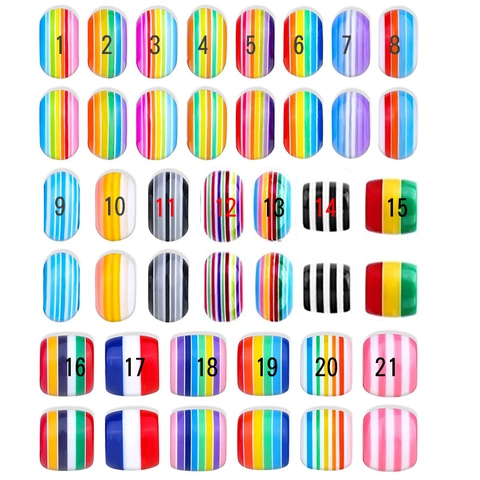 Rainbow Stripe Resin Beads Barrel Shape Loose Beads For Kids DIY Jewelry Making Handmade Bracelet Necklace Craft Accessories