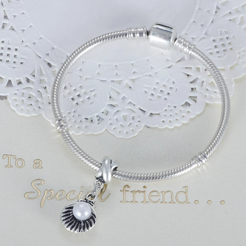 Ethno Muschel Anhänger Nur Künstliche Perle Legierung Charm Für DIY Halskette Armband Schmuckherstellung Ozean Stil