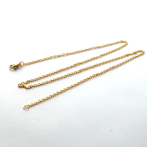 Roestvrijstalen Kruisketting Voor Dames Goud Roségoud Zwart Zilver Basis O-Ketting Collier Sieraden Accessoire