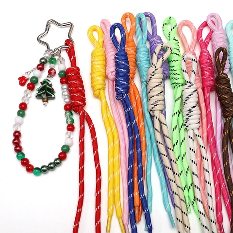 Handmade Polyester DIY Paracord Accessory Roman Knot Pendant For Jewelry Making Woven Bracelet Necklace Finding Craft Supply