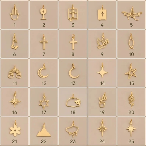 Collier Pendentif en Acier Titane Plaqué Or 18K Mode Papillon Étoile Fleur Croix Bijoux Géométriques pour Femmes