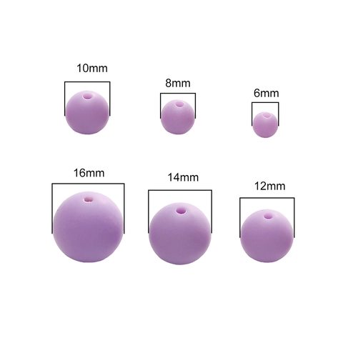 Frosted Acrylic Round Beads For Jewelry Making DIY Bracelets Necklaces Colorful Matte Loose Beads Handcraft Material