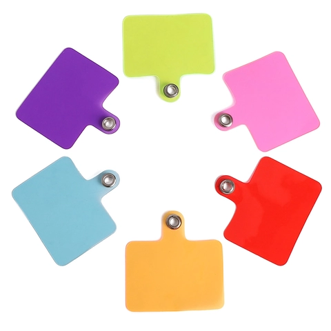 Pestaña Universal Para Cordón De Teléfono Con Ojal De Metal Conector De PVC Silicona Para Funda De Teléfono Accesorios Colgantes DIY