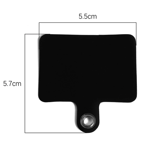 Pestaña Universal Para Cordón De Teléfono Con Ojal De Metal Conector De PVC Silicona Para Funda De Teléfono Accesorios Colgantes DIY