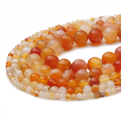 Pink Agate Round Loose Beads For DIY Bracelet Necklace Jewelry Making Agate Gemstone Beads Per Strand Fashion Accessory