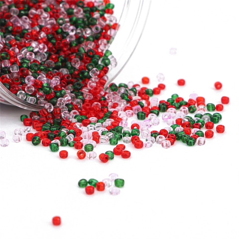 Perles de Rocaille en Verre Transparent Huileux pour Fabrication de Bijoux DIY Colliers Bracelets Boucles d'Oreilles