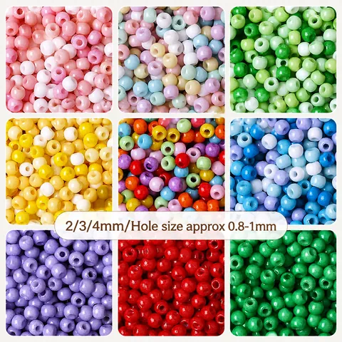 Geschilderde Effen Gleur Glas Zaaikralen Voor DIY Sieraden Maken Kettingen Armbanden Ambachtelijke Sieraden Accessoires Gemengde Macaron Kleuren