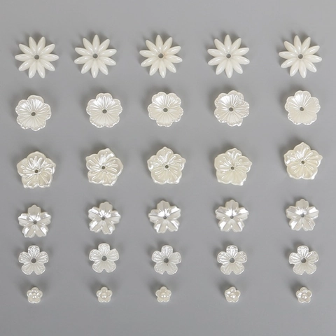 ABS Artificial Pearl Flower Butterfly DIY Craft Materials For Kids Hair Accessories Jewelry Making Handmade Ornament Components