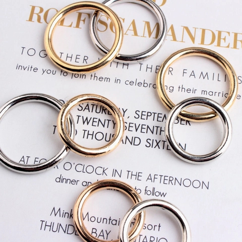 Alloy Geometric Round Circle Pendants For DIY Jewelry Making Earring Findings Gold Silver Electroplated Metal Ring Pendants