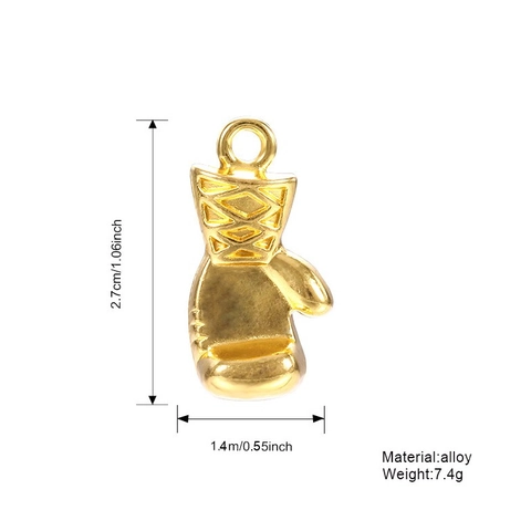 Vintage Alloy Pendants For DIY Jewelry Making Round Pinky Swear Tree Of Life Heart Boxing Glove Charms Bracelet Necklace