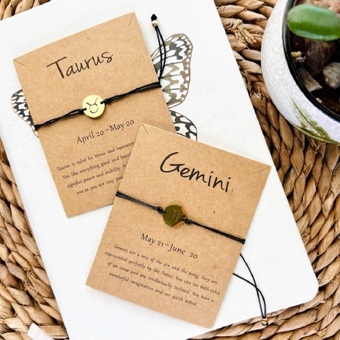 Minimalistische Roestvrijstalen 12 Sterrenbeelden Gevlochten Touw Armband Voor Dames Heren Goud Zilver Verstelbare Sieraden Cadeau