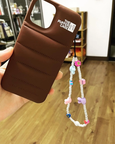 Bohemian Kawaii Rabbit Flower Beaded Phone Chain Handmade Colorful Polymer Clay Glass Beads Phone Lanyard For Women Girls