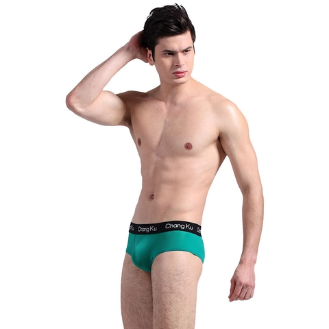Men Boxer Briefs Breathable Nylon Underwear U-Convex Pouch Seamless Elastic Letter Print Trunk Comfortable Mid Rise