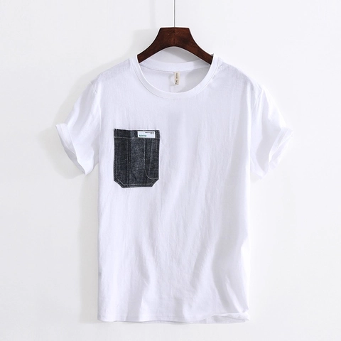 Dames Zomer Casual Katoenmix T-Shirt Basic Effen Kleur Korte Mouw Top