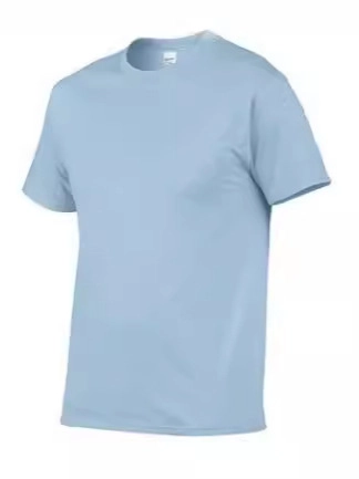 Ανδρικό Casual T-Shirt από Μείγμα Βαμβακιού Κοντό Μανίκι Μονόχρωμο Στρογγυλή Λαιμόκοψη Αναπνεύσιμο Χαλαρή Εφαρμογή
