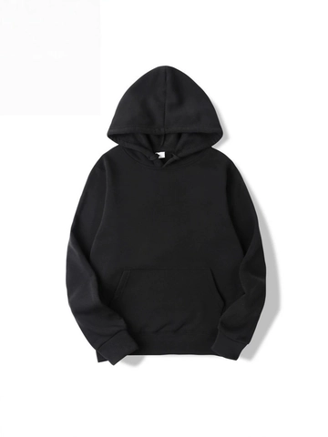 Men Hoodie Fleece Lined Pullover Long Sleeve Drawstring Hooded Sweatshirt Kangaroo Pocket Casual Sport Top For Men