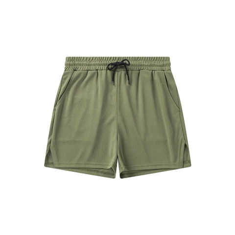 Men Women Unisex Breathable Mesh Athletic Shorts Polyester Quick Dry Workout Gym Running Shorts With Elastic Waist Drawstring Pockets