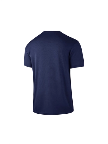 Ανδρικό T-Shirt από Πλέγμα Γρήγορου Στεγνώματος Μονόχρωμο Κοντό Μανίκι Στρογγυλή Λαιμόκοψη Χαλαρή Εφαρμογή Αθλητικό Top