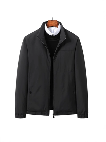 Herren Business Casual Stehkragen Daunenjacke 90% Weiße Entendaunen Warm Winddicht Wintermantel Pufferjacke Für Männer
