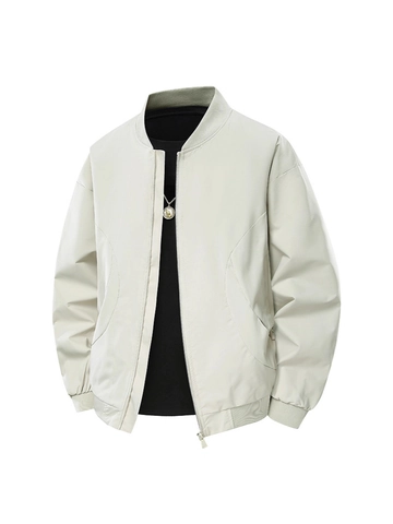 Herren Casual Bomberjacke Winddicht Wasserdicht Stehkragen Leichte Fliegerjacke Für Frühling Herbst Herren Outwear