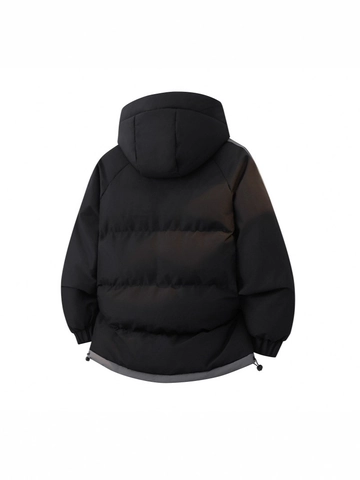 Giacca Imbottita Invernale Da Uomo Con Cappuccio Ispessita Calda Antivento Impermeabile Capispalla Stile Coreano Cappotto Ampio