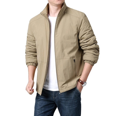 Herren Outdoor Fleece Gefütterte Winddichte Jacke Stehkragen Casual Mantel Winter Warm Thermische Oberbekleidung Für Herren