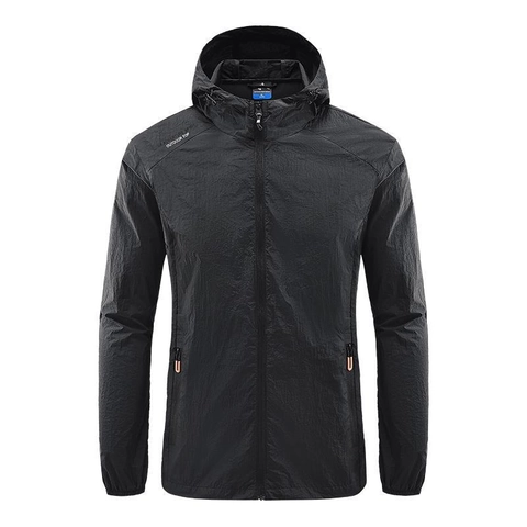 Zonbeschermingsjack Lichtgewicht Ademend Windjack Met Capuchon Buitensport Nylon Anti-UV Sneldrogende Huidjas Voor Heren Dames
