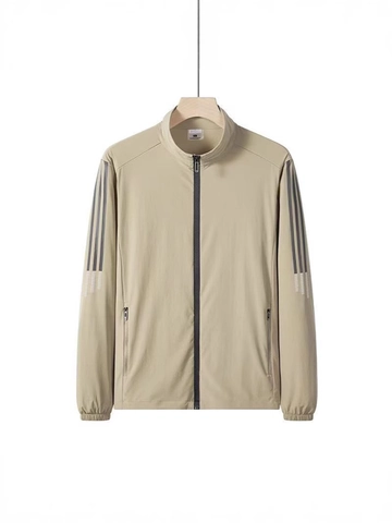 Ropa de Protección Solar para Hombre Nailon Protección UV Transpirable Chaqueta de Verano Exterior Pesca Cuello Alto Deportivo