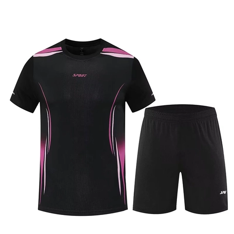 Herren Schnelltrocknendes Sport T-Shirt Und Shorts Atmungsaktives Rundhals Oberteil Und Hose Zum Laufen Fitness Outdoor Wandern