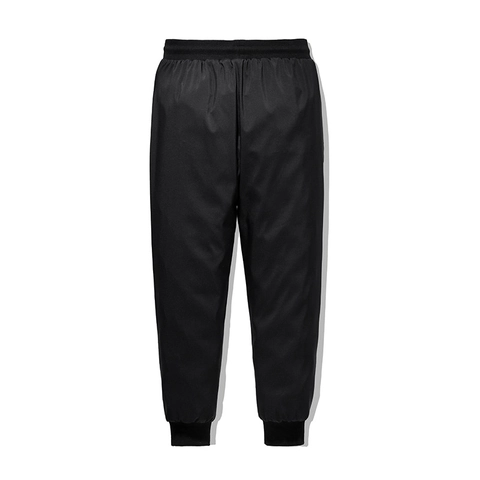 Pantalones de Plumón para Hombre Invierno Cálido a Prueba de Viento Repelente al Agua Térmico Casual Deportivo Joggers Negros Cintura Elástica Acolchados