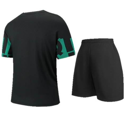 Men's Casual Sports Set Breathable Mesh Short Sleeve T-Shirt And Shorts Quick Dry Summer Activewear Fashion Outfits