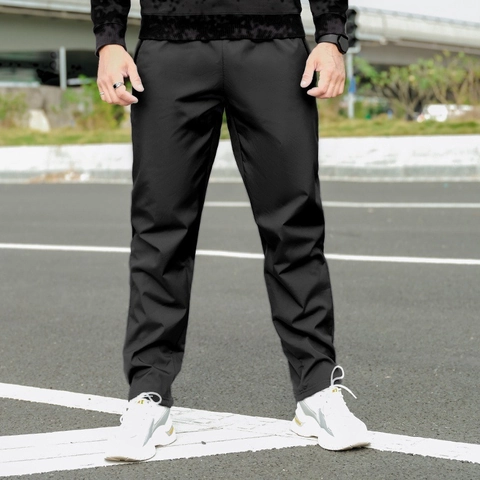 Pantalones de Jogging de Invierno para Hombre con Forro Polar de Lana de Cordero Espesada Cálidos Casuales de Pierna Recta Color Sólido Térmicos