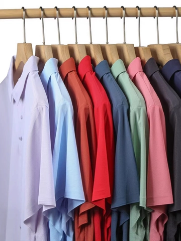 Men Ice Satin Polo Shirt Seamless Quick Dry Cooling Breathable Sun Protection Short Sleeve Top Casual Business Style For Men