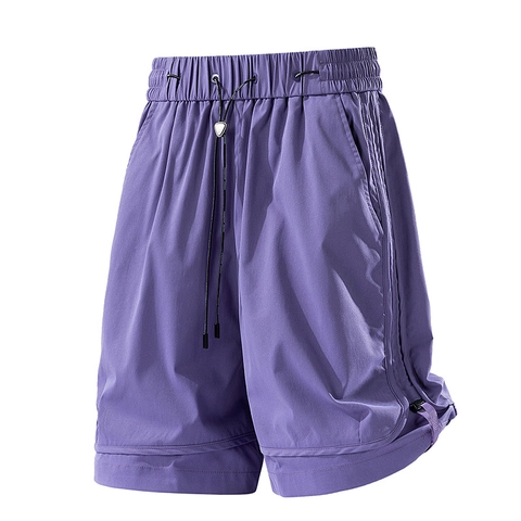 Schnelltrocknende Sport-Shorts Atmungsaktives EisSatin-Kühlgewebe Outdoor Casual Streetwear Hosen Für Herren Damen Unisex
