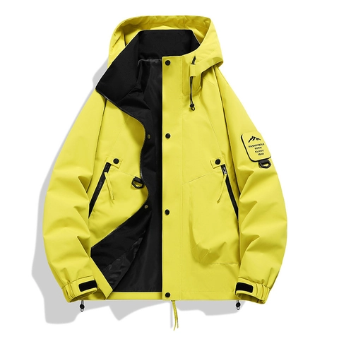 Heren Winddicht Outdoor Cargo Jas Met Capuchon Waterafstotend Lichtgewicht Casual Windbreaker Jas Voor Lente Herfst