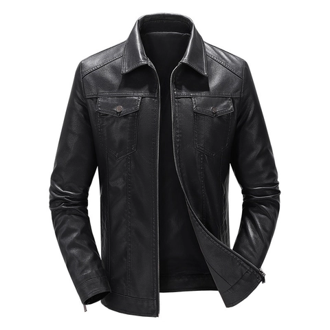Dames Casual PU Leren Jas Met Revers Rits Ontwerp Slim Fit Winddichte Bikerjas Voor Herfst Winter Outdoor Dagelijks Moto Outerwear