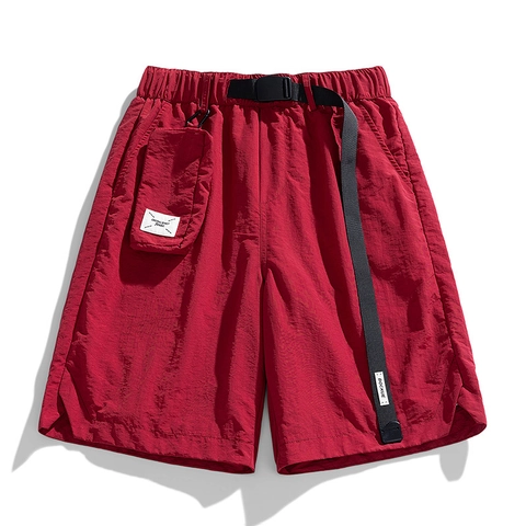 Pantalones Cortos Cargo Techwear para Mujer Resistentes al Agua Pantalones Cortos Funcionales Con Cinturón Ajustable y Bolsillo Desmontable