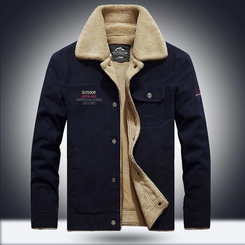 Giacca Invernale da Uomo Foderata in Pile Cotone Tela Ispessita Cappotto da Lavoro all'Aperto Casual Caldo Imbottito Revers