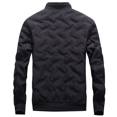 Men's Winter Warm Puffer Jacket Stand Collar Polyester Grey Duck Down Korean Style Casual Windproof Thickened Outerwear Puffer Coat