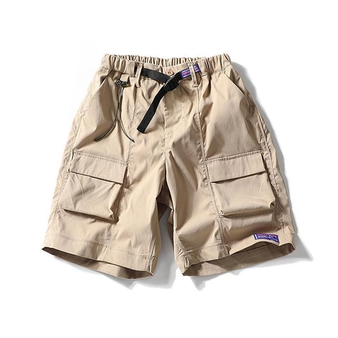 Pantaloncini Cargo Casual da Uomo Pantaloncini Multitasche per Esterno Con Cintura Traspiranti Vestibilità Comoda Pantaloni Estivi