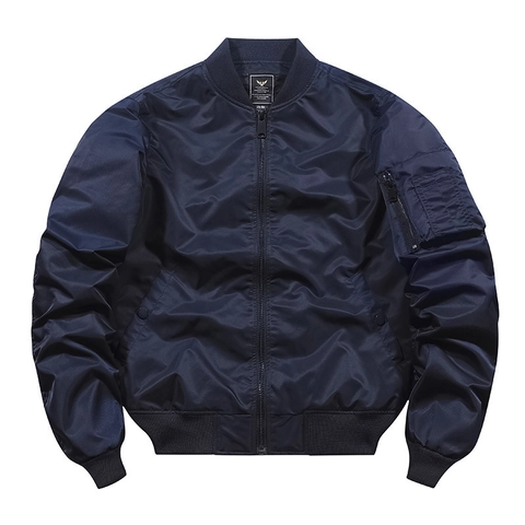 Chaqueta Bomber MA-1 para Hombre Chaqueta de Vuelo Clásica a Prueba de Viento Impermeable Informal Uniforme de Béisbol Abrigo para Hombres Adolescentes Ropa de Abrigo con Múltiples Bolsillos