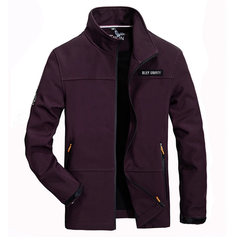 Giacca Invernale da Uomo Foderata in Pile Collo in Piedi Antivento Termica Cappotto Imbottito Casual con Cerniera