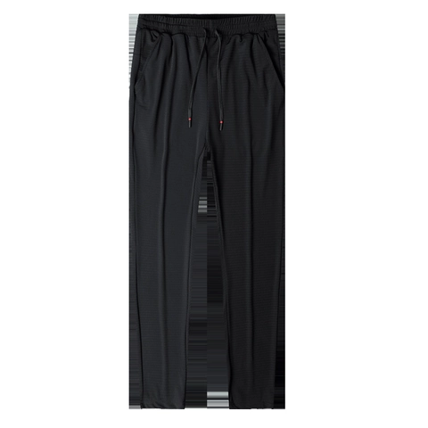 Pantalones Joggers de Malla Transpirable para Hombre Nylon Spandex Ligeros Elásticos Holgados Pantalones Cortados Deportivos Casuales
