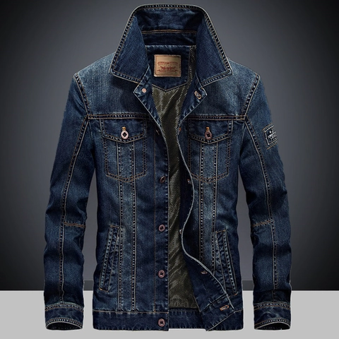 Herren Baumwollmischung Denim Jacke Retro Wash Casual Outdoor Mantel Mit Multi Taschen Klassischer Umlegekragen Langarm Jean Oberbekleidung