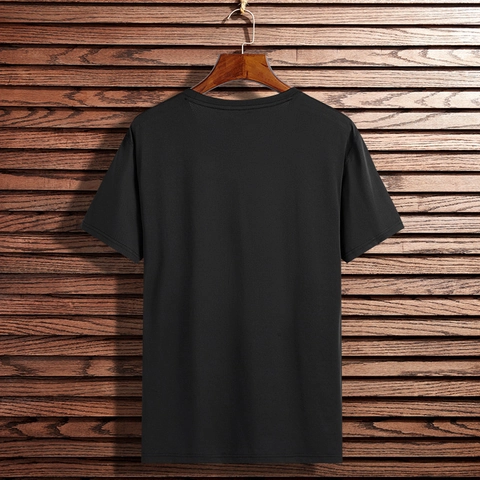 Men's Quick Dry Athletic T-Shirt Breathable Polyester Spandex Mesh Top For Gym Running Casual Sport Reflective Strip Solid Color