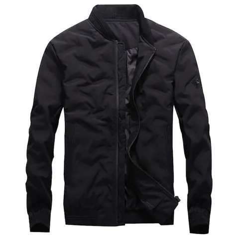 Heren Pufferjack Winter Casual Bomberstijl Donsjas Met Grijze Eendendons Vulling Warm Winddicht Opstaande Kraag Bovenkleding Voor Mannen