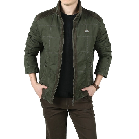 Giacca Invernale da Uomo Imbottita in Pile Collo Alto Antivento Caldo Outdoor Casual Cappotto Trapuntato Capispalla Ispessito