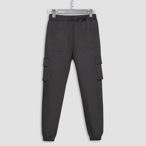 Men's Cargo Joggers Cotton Casual Drawstring Multi Pocket Pants Sweatpants Tracksuit Bottoms Outdoor Trousers For Men